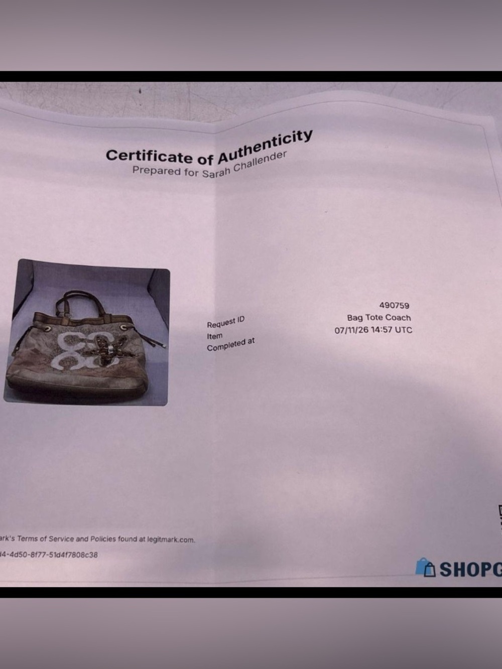 LOW START🚨Authentic Coach Audrey Limited Ed. Gold Canvas Jeweled Starfish Tote - Picture 2 of 11